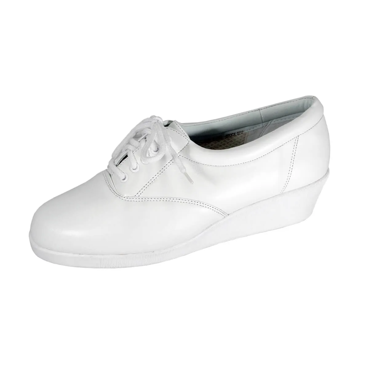 24 HOUR COMFORT Debbie Women's Wide Width Leather Lace-Up Shoes