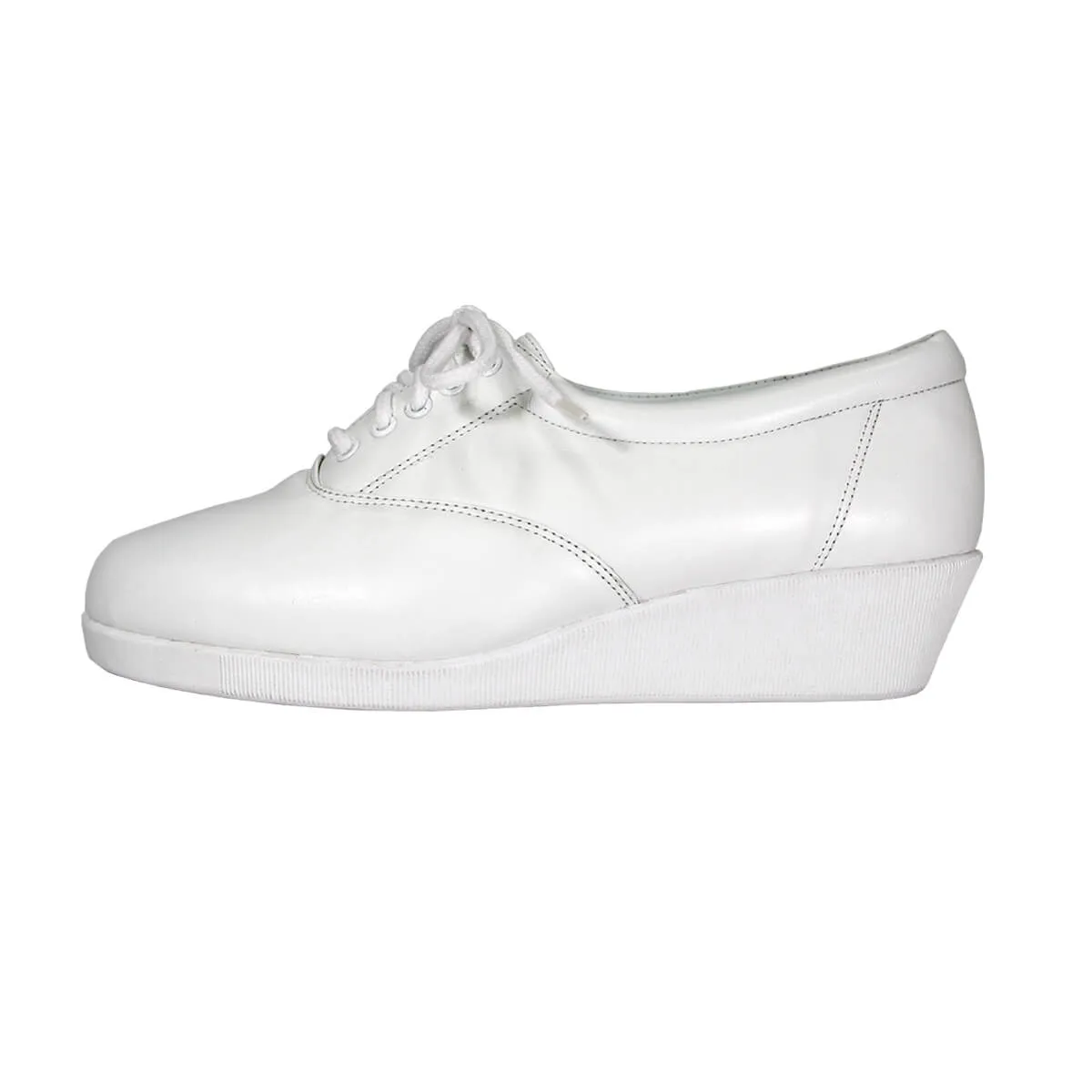 24 HOUR COMFORT Debbie Women's Wide Width Leather Lace-Up Shoes