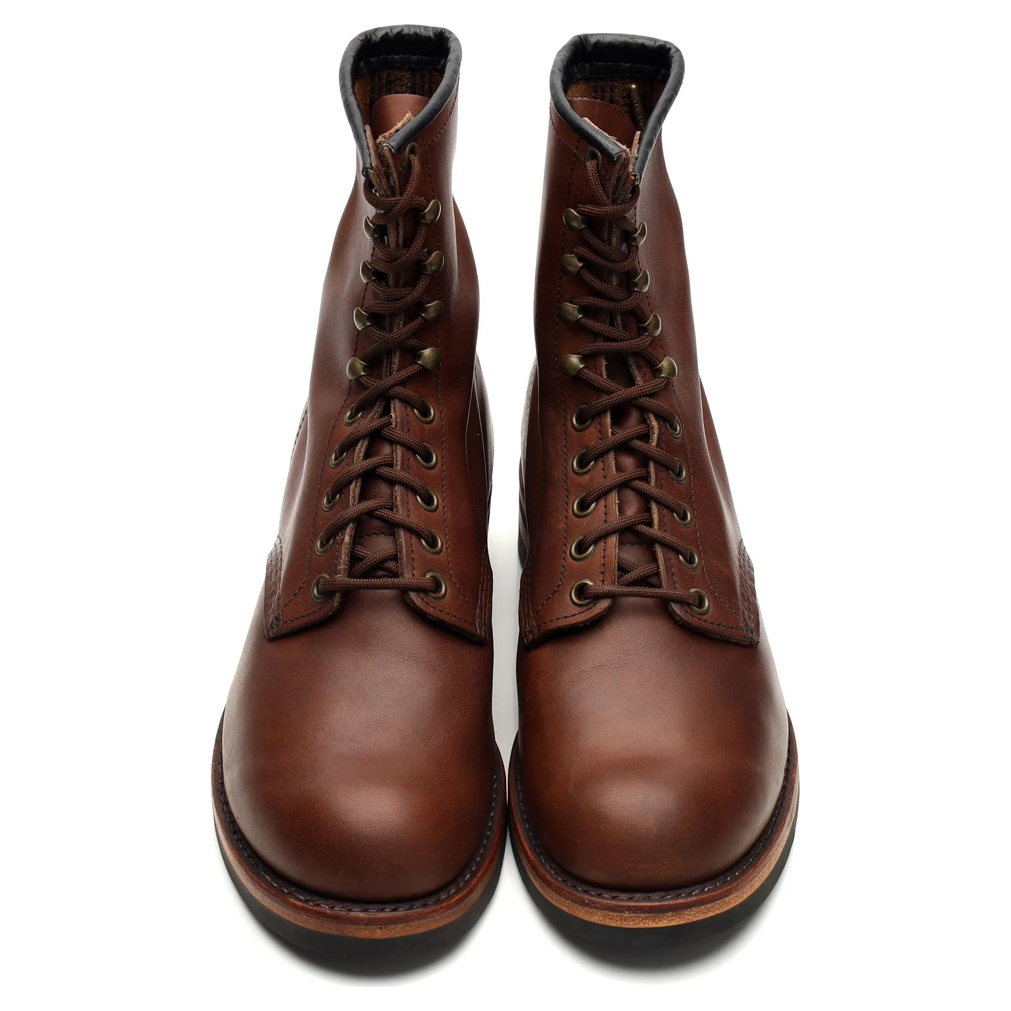 '2943 Harvester' Brown Leather Boots UK 8.5