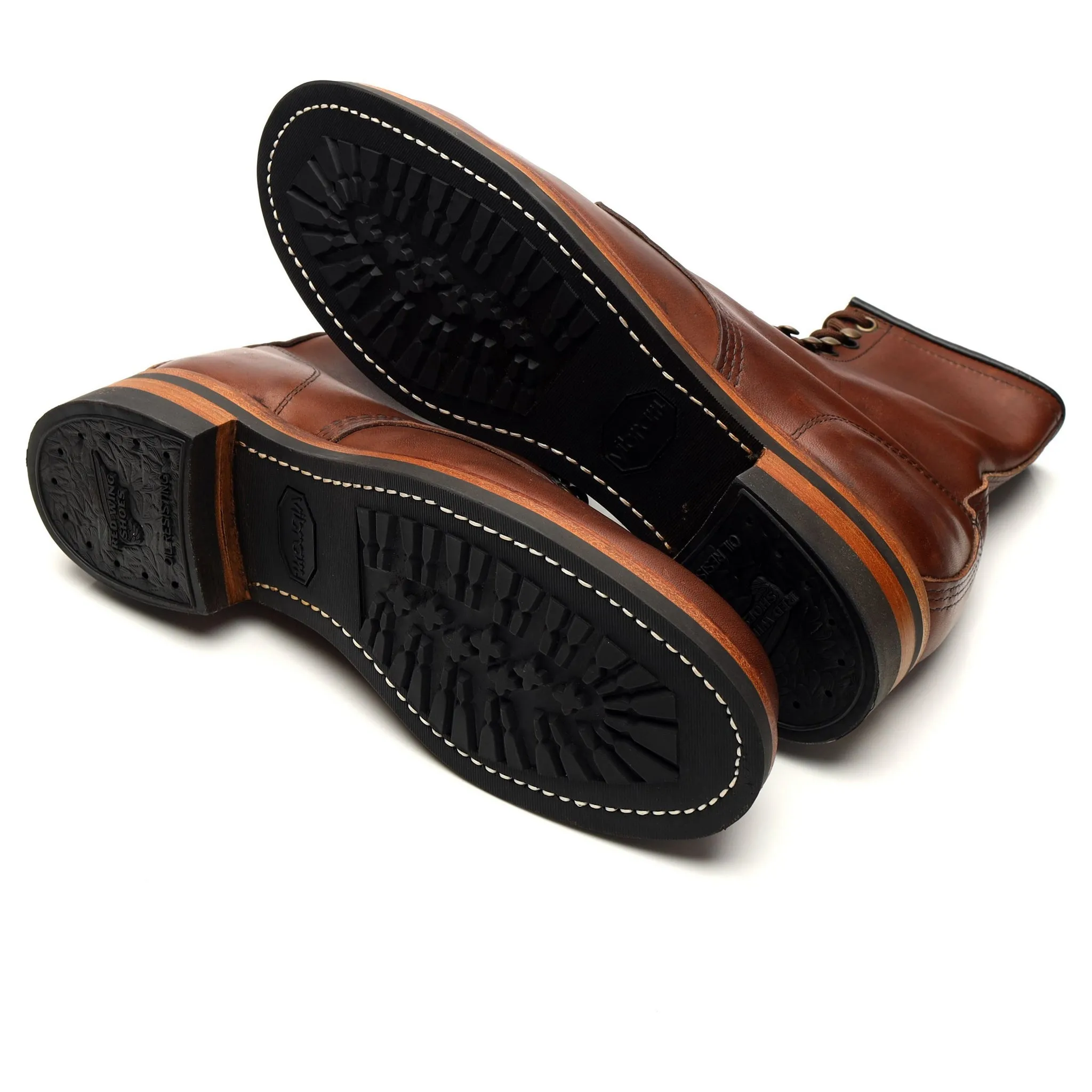 '2943 Harvester' Brown Leather Boots UK 8.5