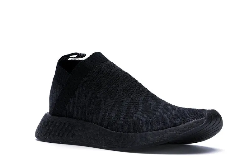 adidas NMD CS2 Triple Black Shock Pink