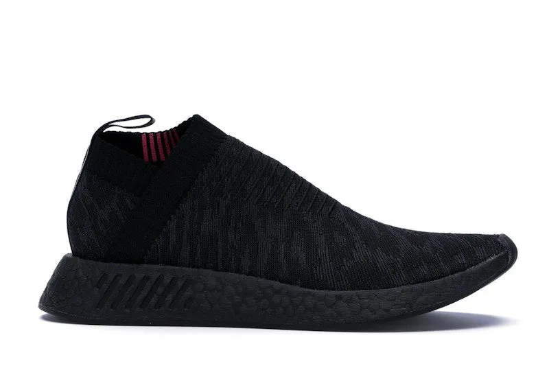adidas NMD CS2 Triple Black Shock Pink