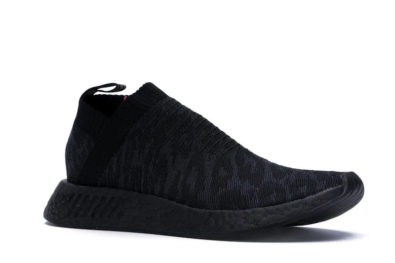 adidas NMD CS2 Triple Black Shock Pink