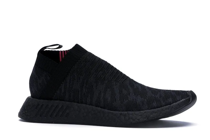 adidas NMD CS2 Triple Black Shock Pink