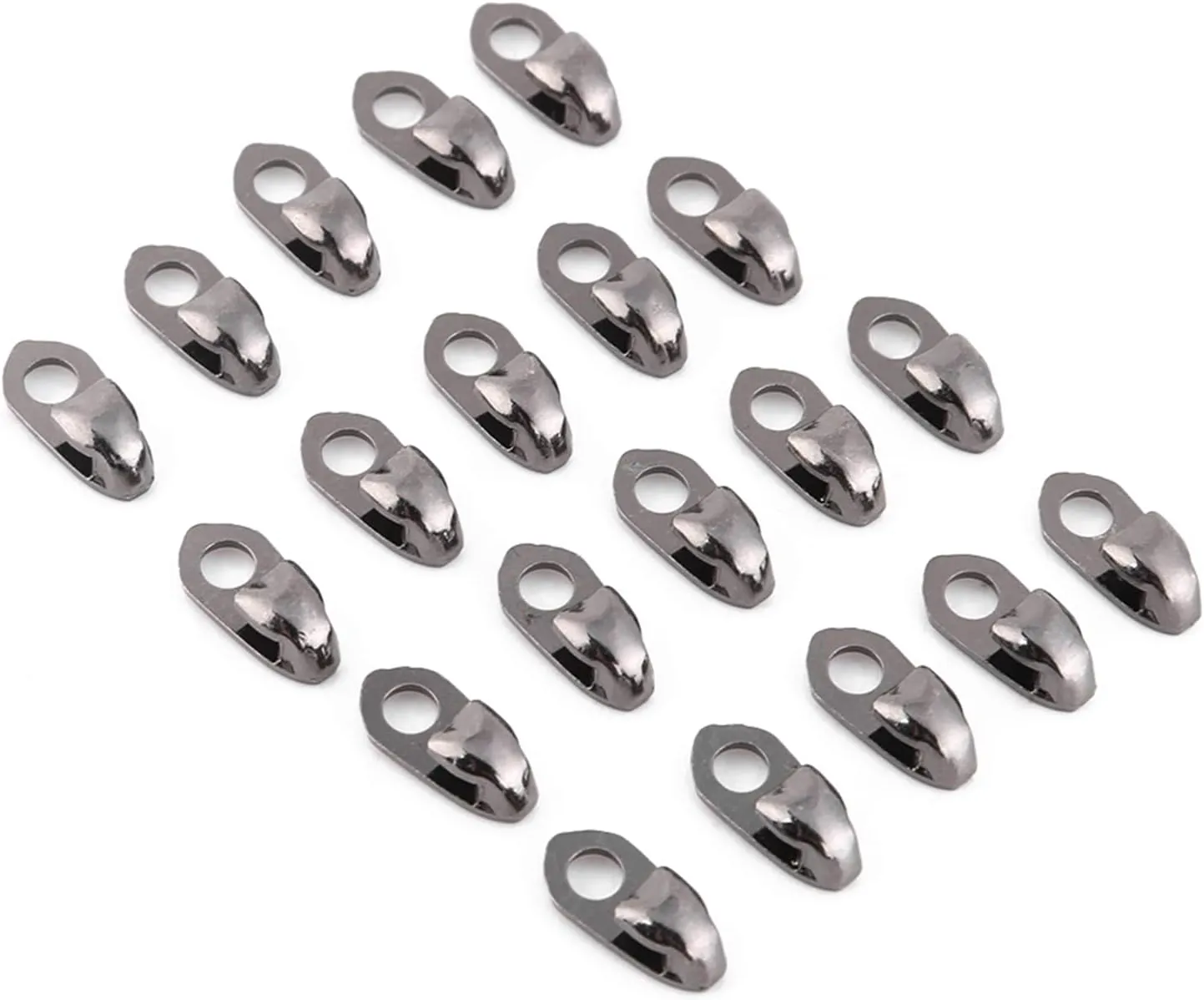 Alloy Boot Lace Hooks Set 20pcs Versatile Repair Buckle for Climbing Hiking Outdoor Shoes and Handbag Straps Connecting