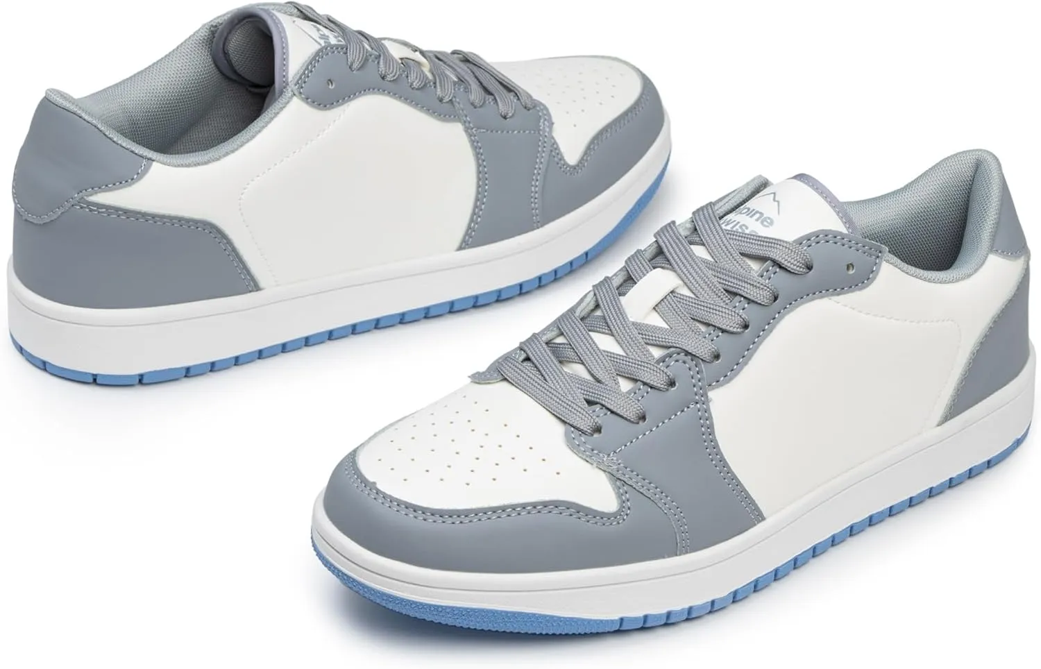 Alpine Swiss Nate Mens Fashion Sneakers Athletic Low Top Comfortable Tennis Shoes