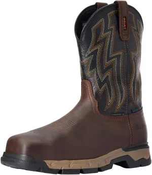 ARIAT Men's Rebar Flex Western Waterproof Composite Toe Work Boot