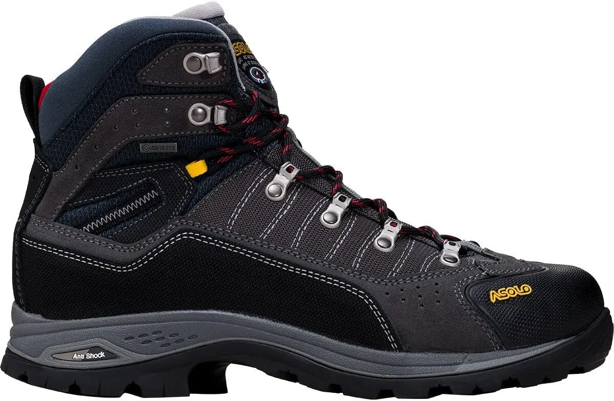 ASOLO Men's Drifter I GV EVO Light Hiking and Trekking Boots (Graphite/Gunmetal, 12)