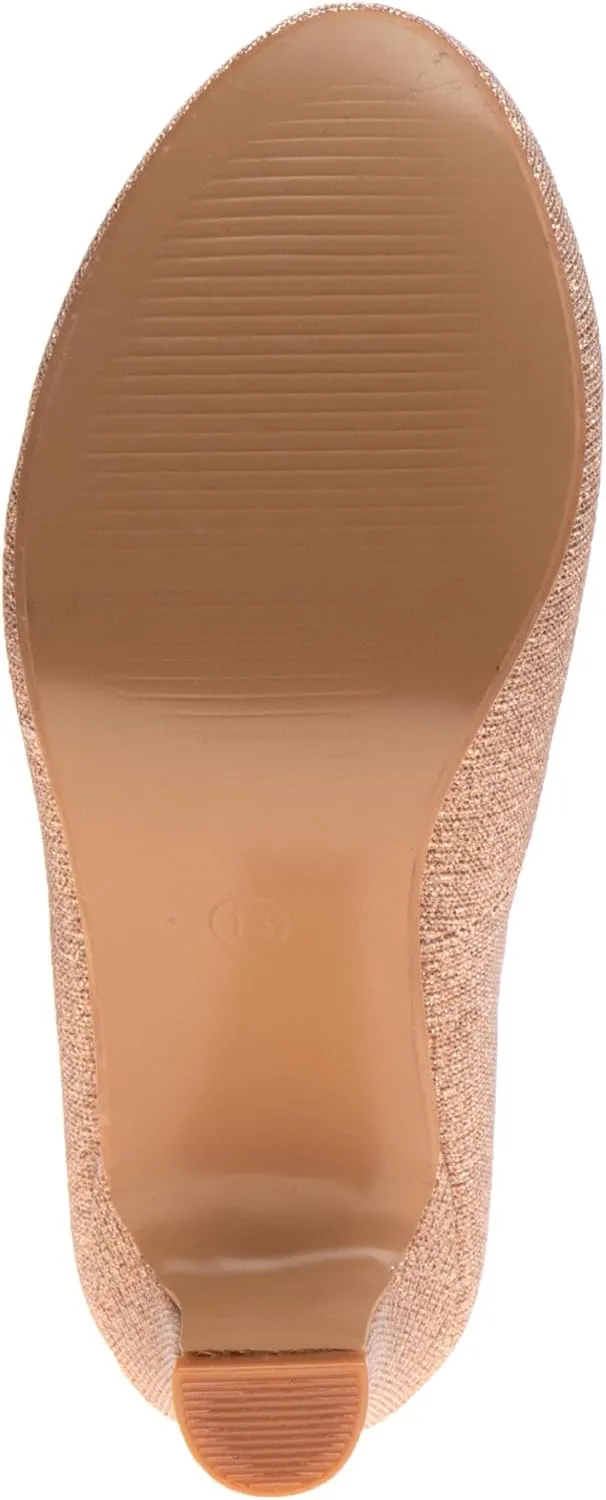 Badgley Mischka Girl's Ankle Strap Dress Pumps (Big Kid)