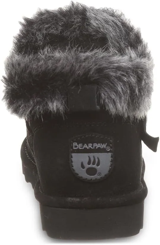 BEARPAW Women's Jasmine Slip On Boot | Comfortable Winter Boot | Multiple Colors & Sizes