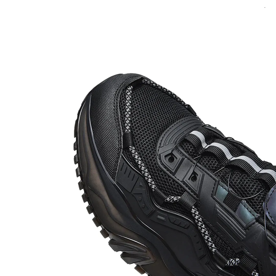 Black Mesh Trainers