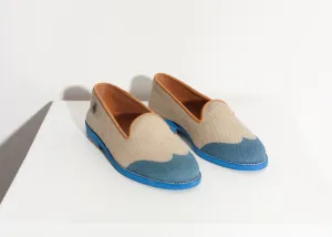 Blue Exclusive options Fraud-free Loafer Wingtip in