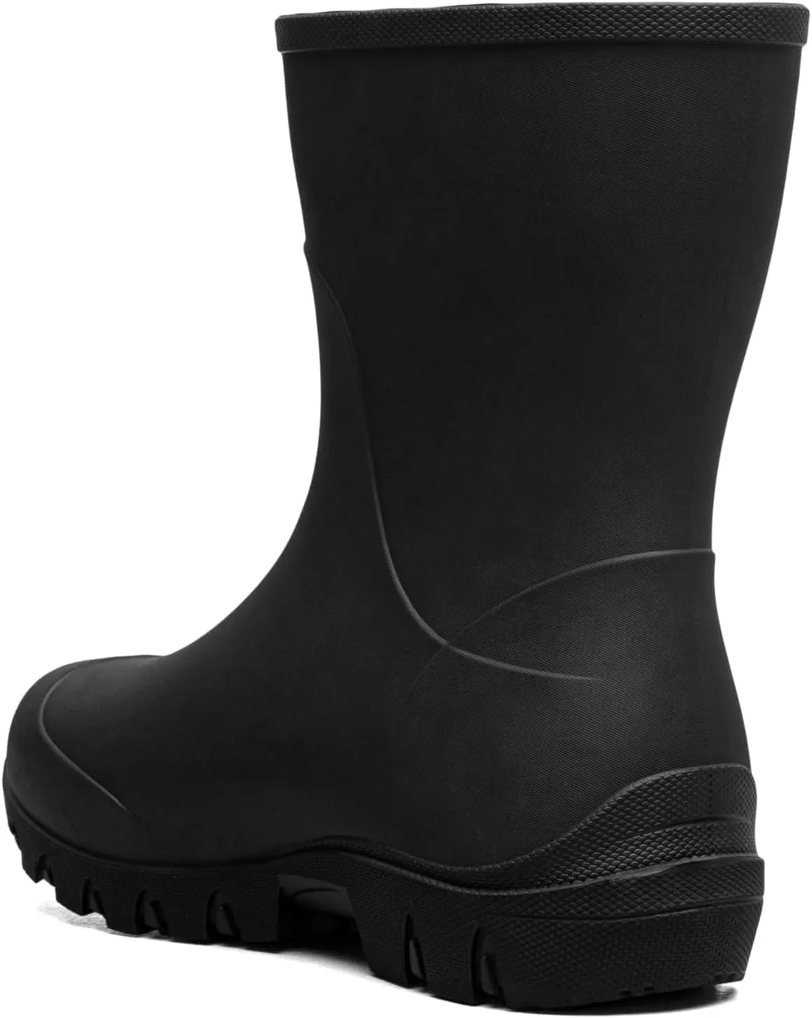 BOGS Unisex-Child Footwear Essential Mid Kids' Waterproof Rain Boots