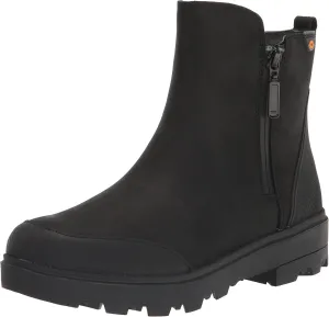 BOGS Women's Holly Zip Leather Boot Rain