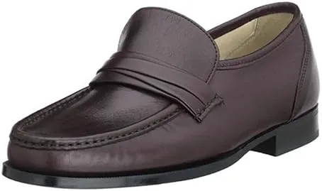 Bostonian Men's Crowley Slip-on, Mahogany, 14 EEE