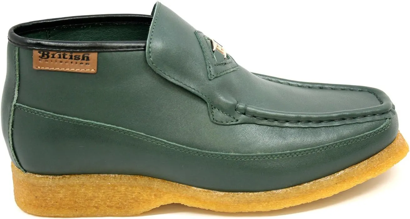 British Collection Men's BWB Three Quarters Slip on Leather Shoes