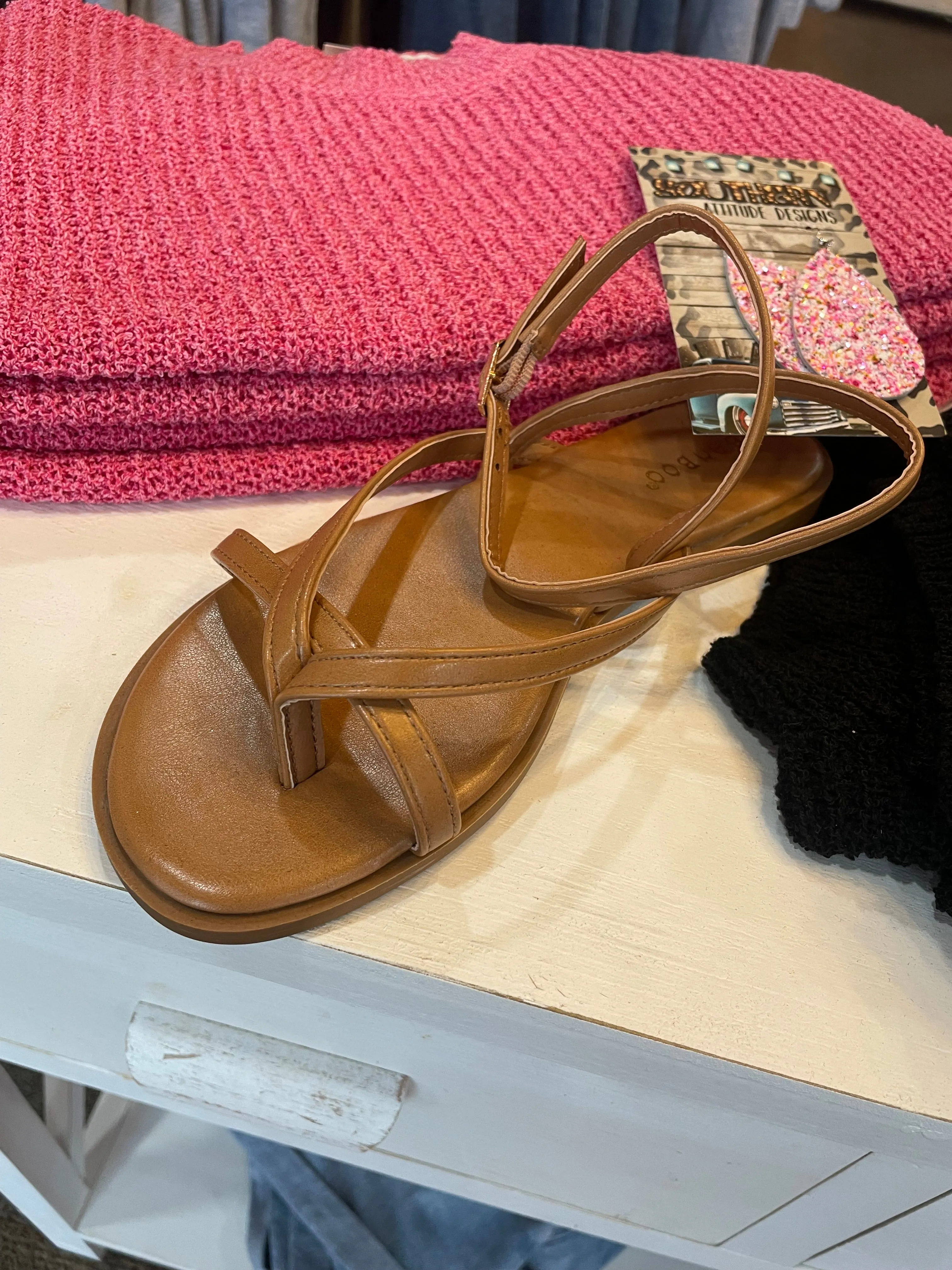Brown Strappy Sandal