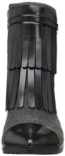 Calvin Klein Makena Ankle Bootie Charcoalblack 6 M Us