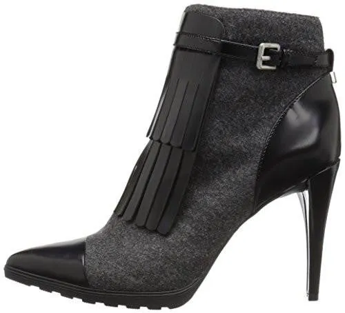 Calvin Klein Makena Ankle Bootie Charcoalblack 6 M Us