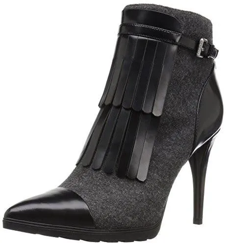 Calvin Klein Makena Ankle Bootie Charcoalblack 6 M Us