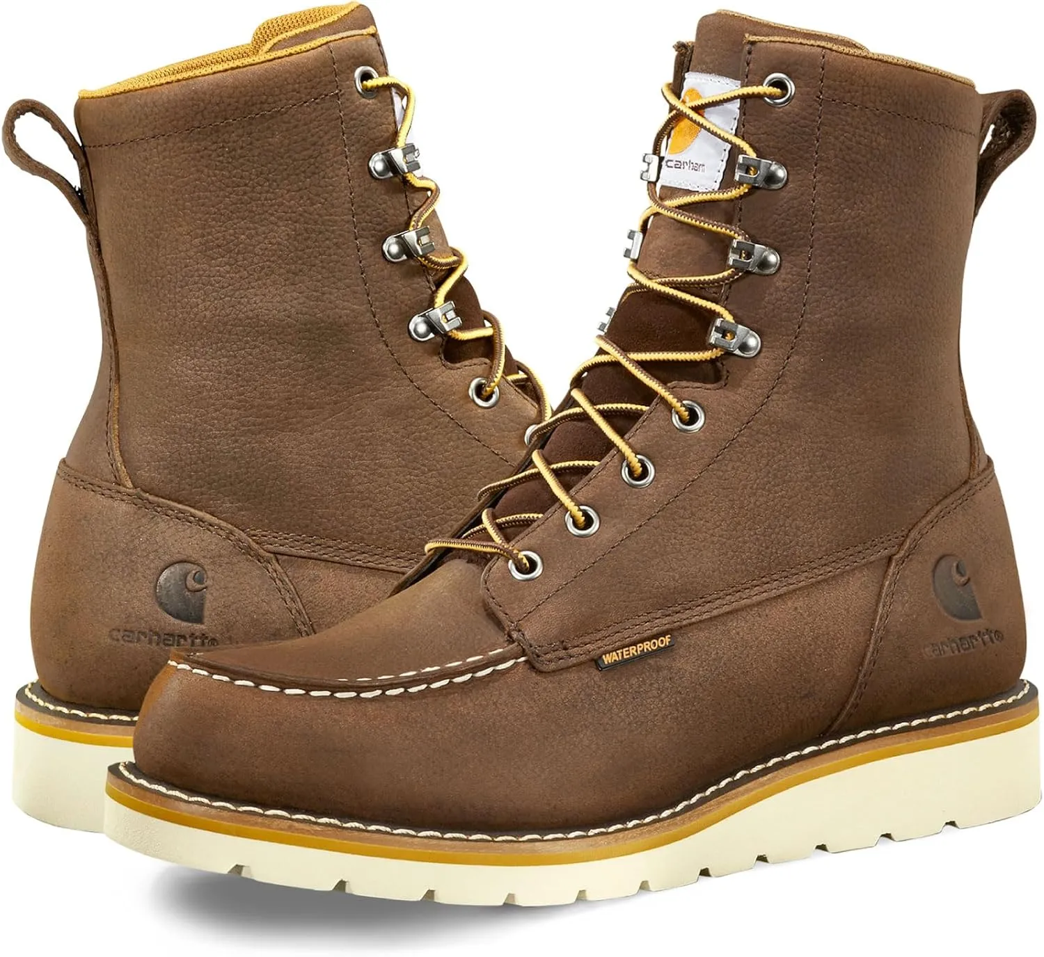 Carhartt Men's Waterproof 8" Moc Soft Toe Wedge Boot