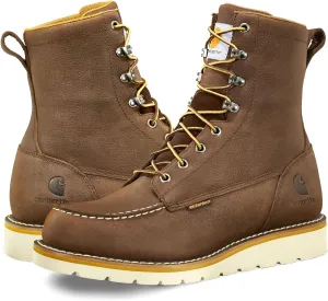 Carhartt Men's Waterproof 8" Moc Soft Toe Wedge Boot
