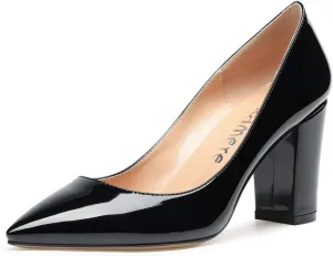 Castamere Womens High Heel Pointed Toe Slip-on Pumps 8CM