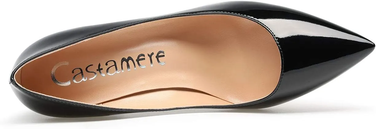 Castamere Womens High Heel Pointed Toe Slip-on Pumps 8CM