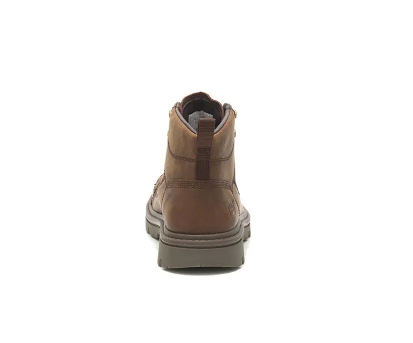 Caterpillar Men's Modulate Waterproof Boot Black | Real Brown Leather