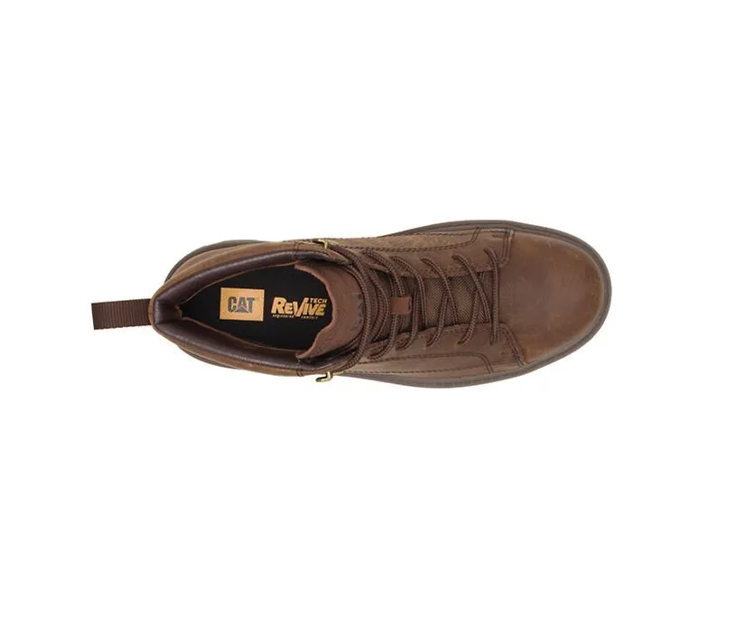 Caterpillar Men's Modulate Waterproof Boot Black | Real Brown Leather