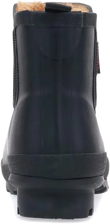 Chooka Women's Waterproof Plush Chelsea Bootie Rain Boot