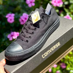 Chuck Taylor All Star Low - 'Black Mono'