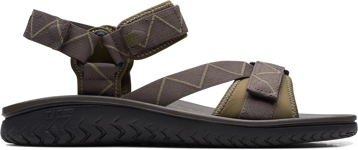 Clarks Men's Wesley Trail Flat Sandal