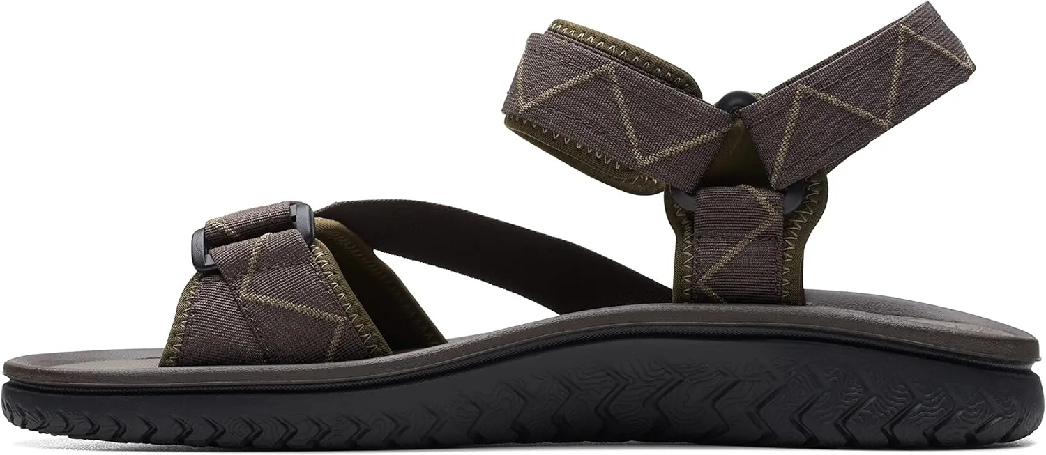 Clarks Men's Wesley Trail Flat Sandal