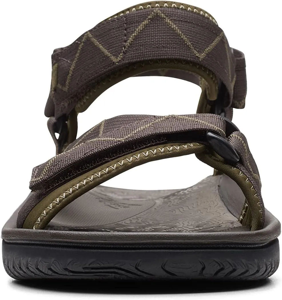 Clarks Men's Wesley Trail Flat Sandal