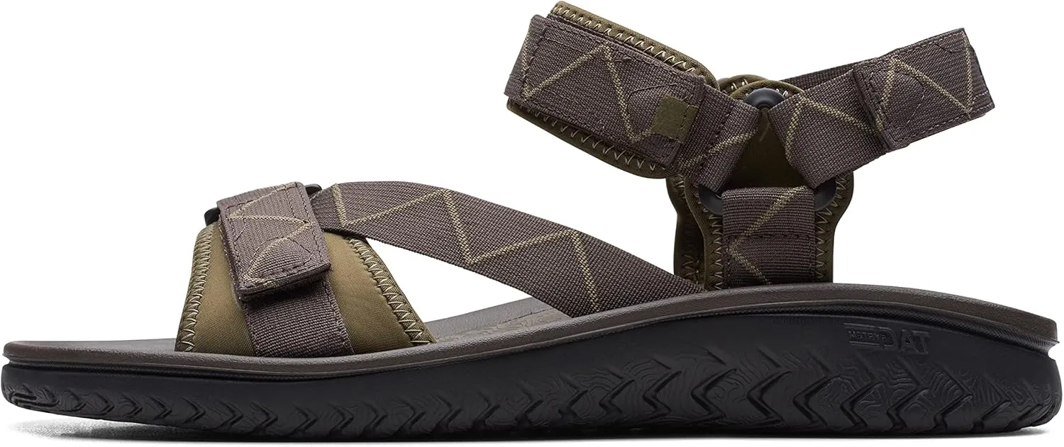 Clarks Men's Wesley Trail Flat Sandal