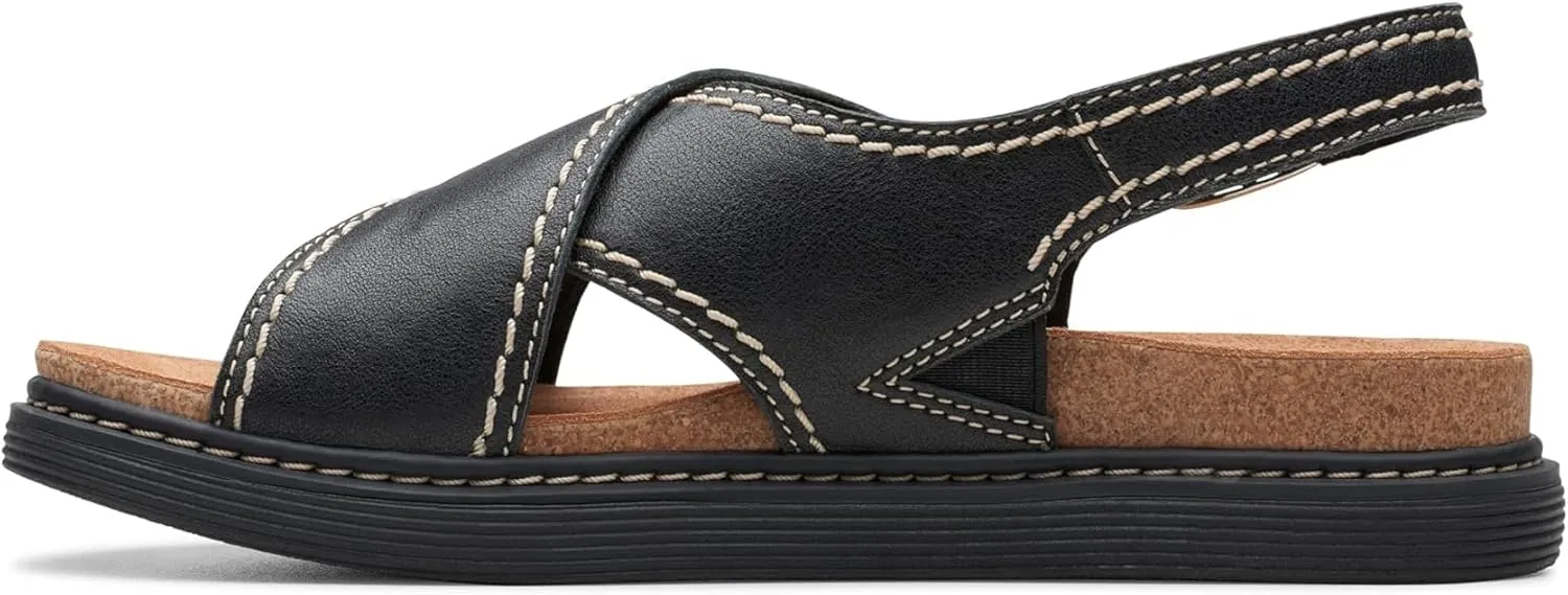 Clarks Women's Arwell Sling Flat Sandal