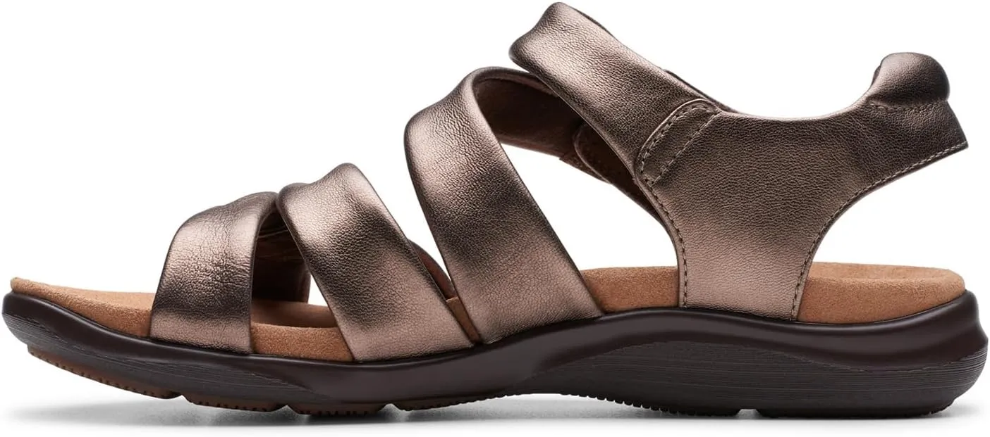 Clarks Women's Kitly Ave Flat Sandal