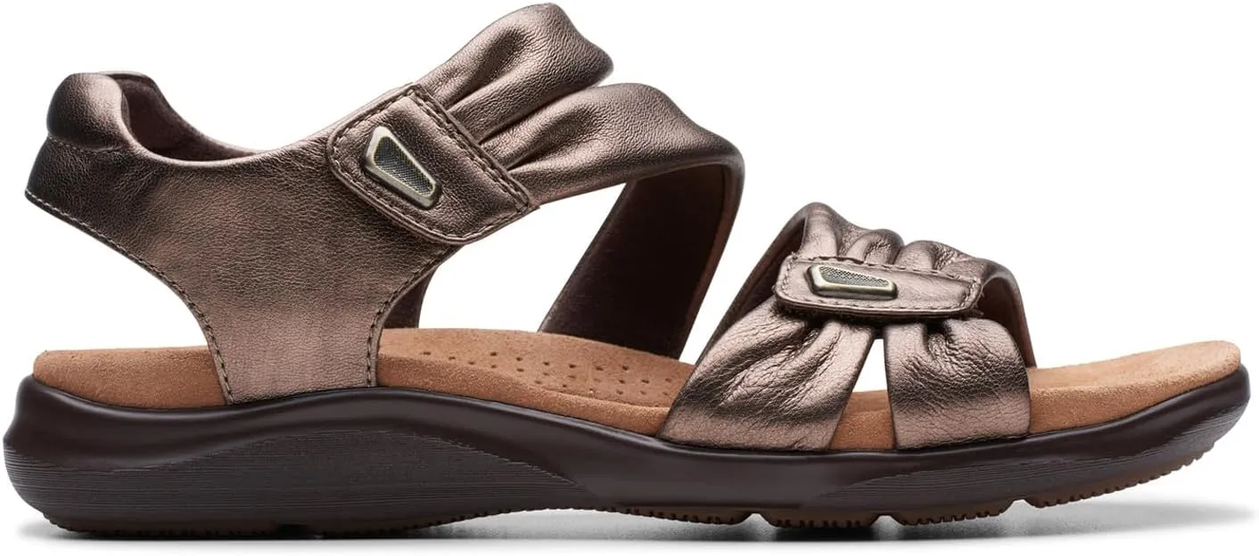Clarks Women's Kitly Ave Flat Sandal