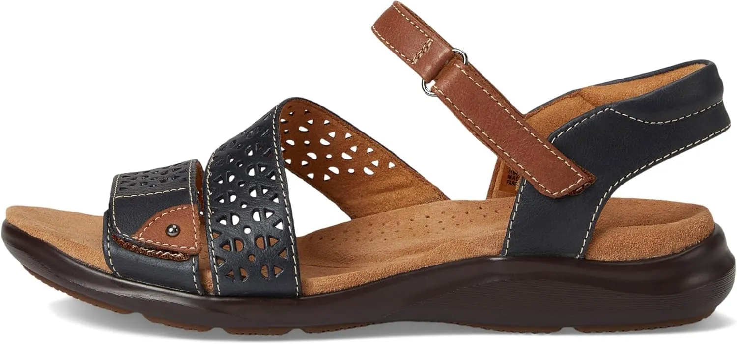 Clarks Women's Kitly Way Flat Sandal