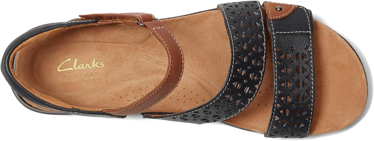 Clarks Women's Kitly Way Flat Sandal