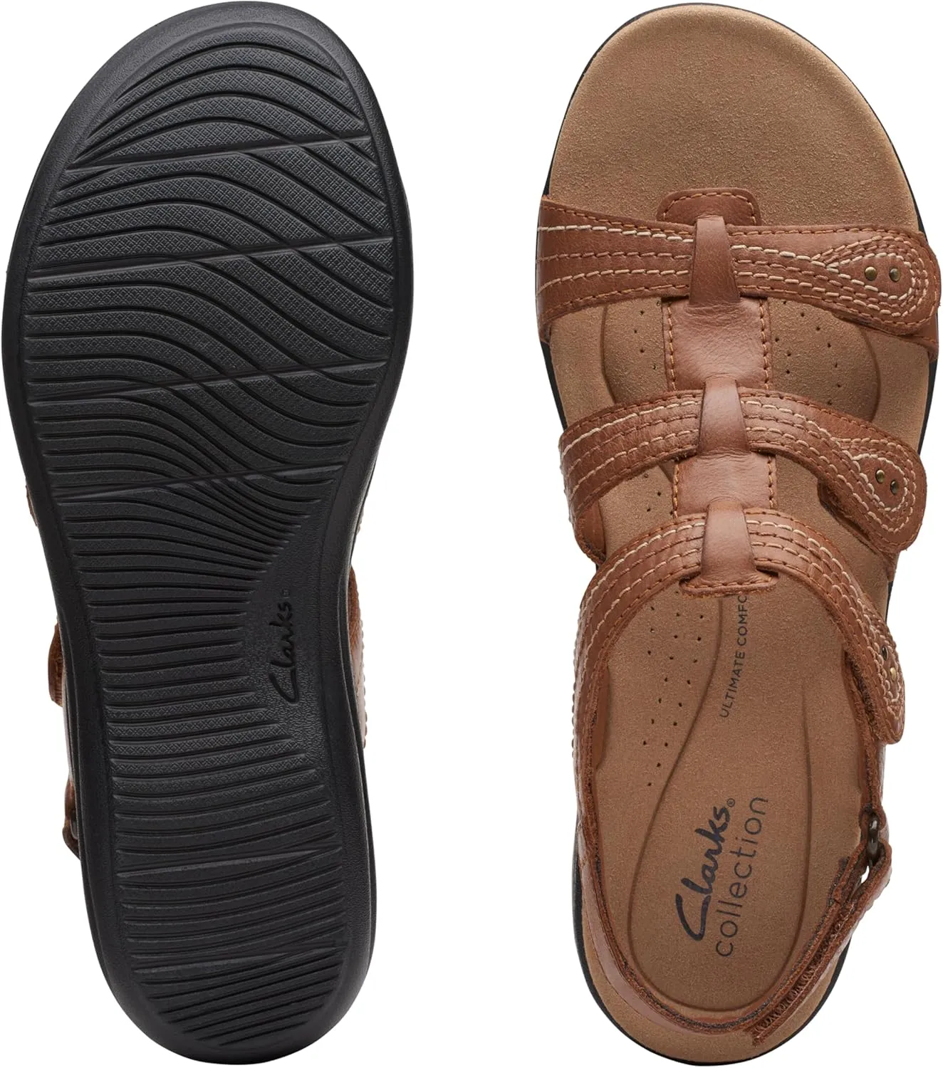 Clarks Women's Laurieann Vine Flat Sandal