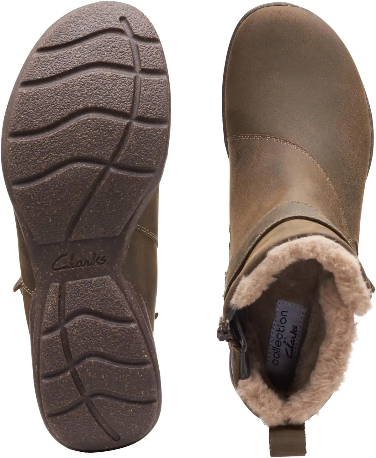 Clarks Women's Roseville Waterproof Ankle Boot