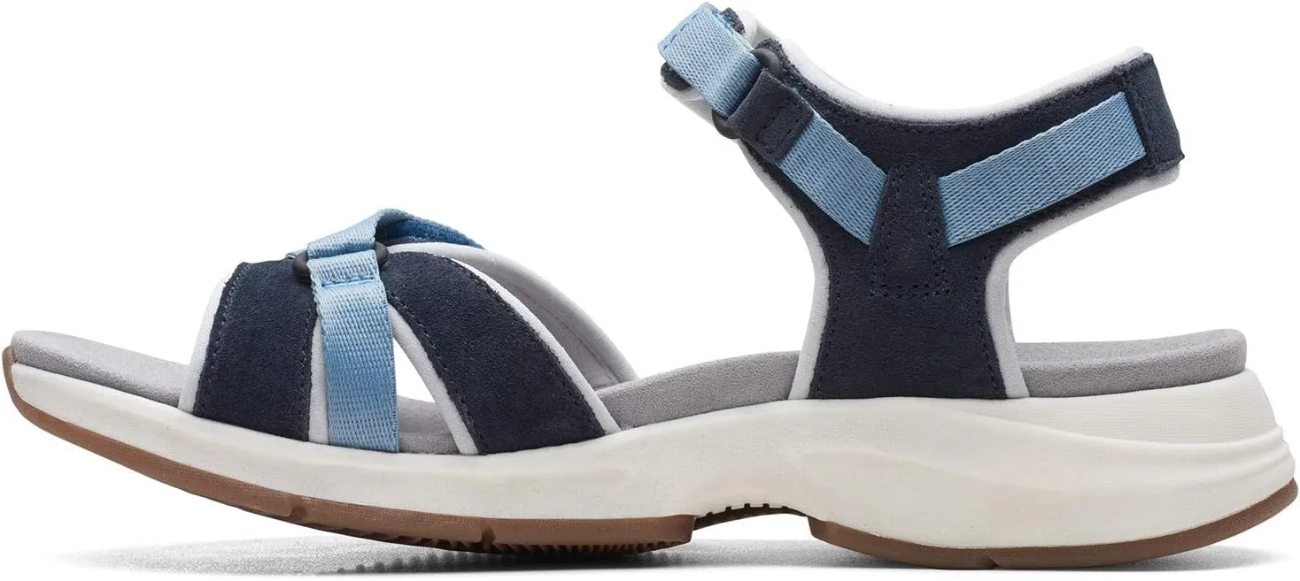 Clarks Women's Solan Drift Flat Sandal