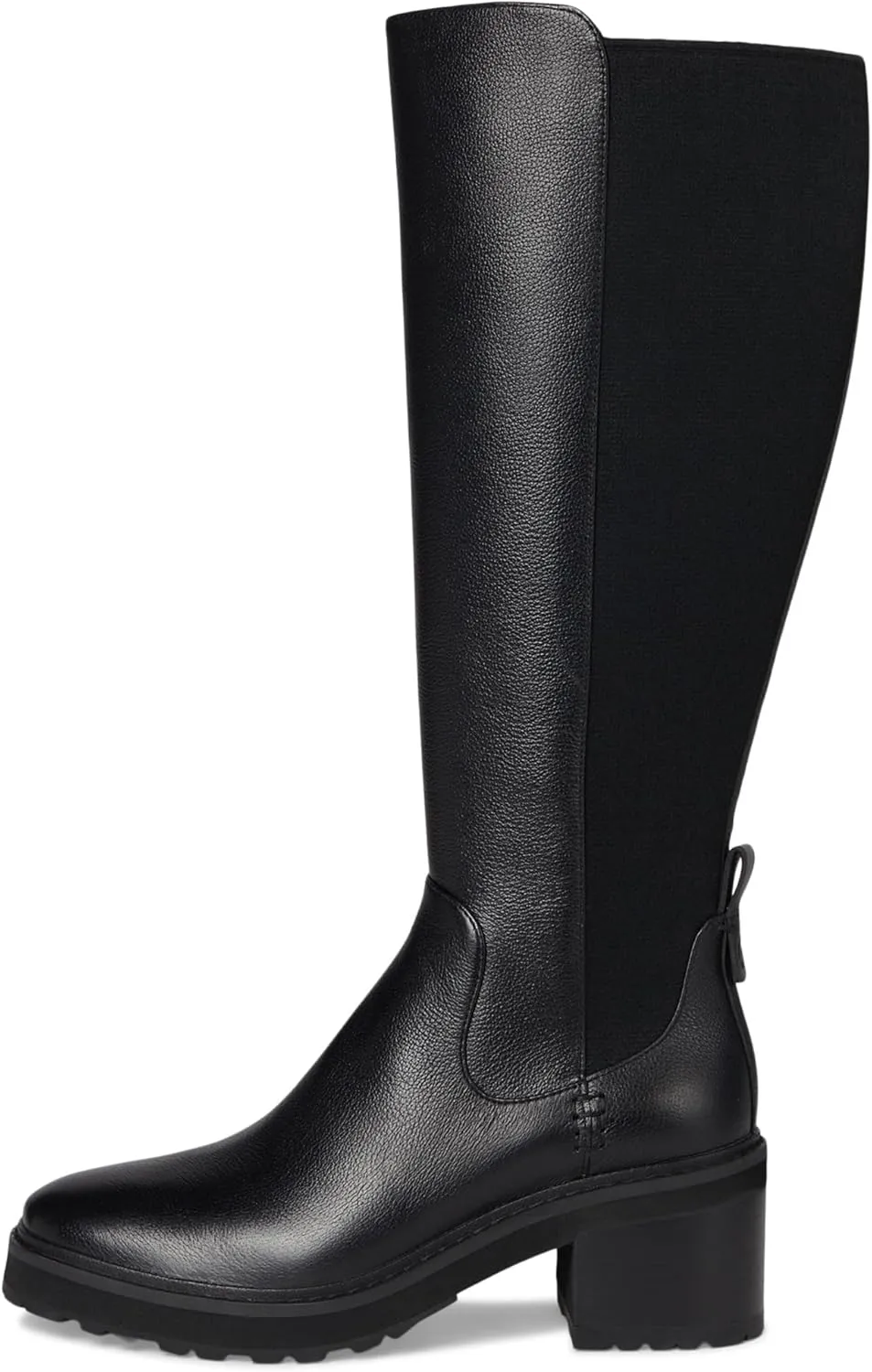 Cole Haan Women's Gema Tall Lug Boot Extended Calf Equestrian