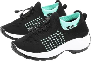 Comfort Wear Orthowear Shoes for Women Men Orthopedic Cushion Shoes Anti-Slip Air Nurse Shoe Breathable Mesh Fashion Sneakers for Women Adjustable Elastic Strap Trainers Plantar Fasciitis Unisex