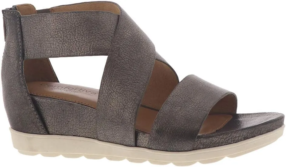 Comfortiva Pacifica Women's Sandal 6.5 C/D US Anthracite