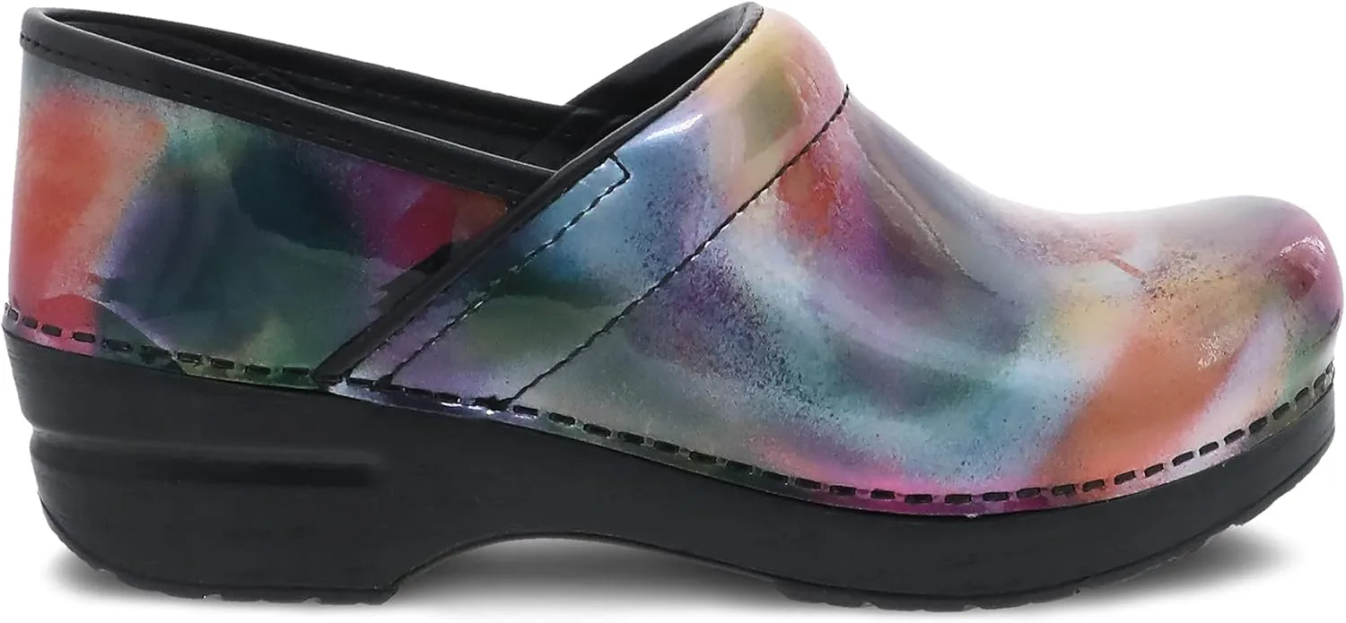 Dansko Professional Slip-On Clogs for Women - Rocker Sole and Arch Support for Comfort - Ideal for Long Standing Professionals - Nursing, Veterinarians, Food Service, Healthcare Professionals