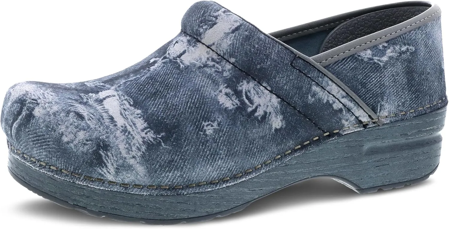 Dansko Professional Slip-On Clogs for Women - Rocker Sole and Arch Support for Comfort - Ideal for Long Standing Professionals - Nursing, Veterinarians, Food Service, Healthcare Professionals