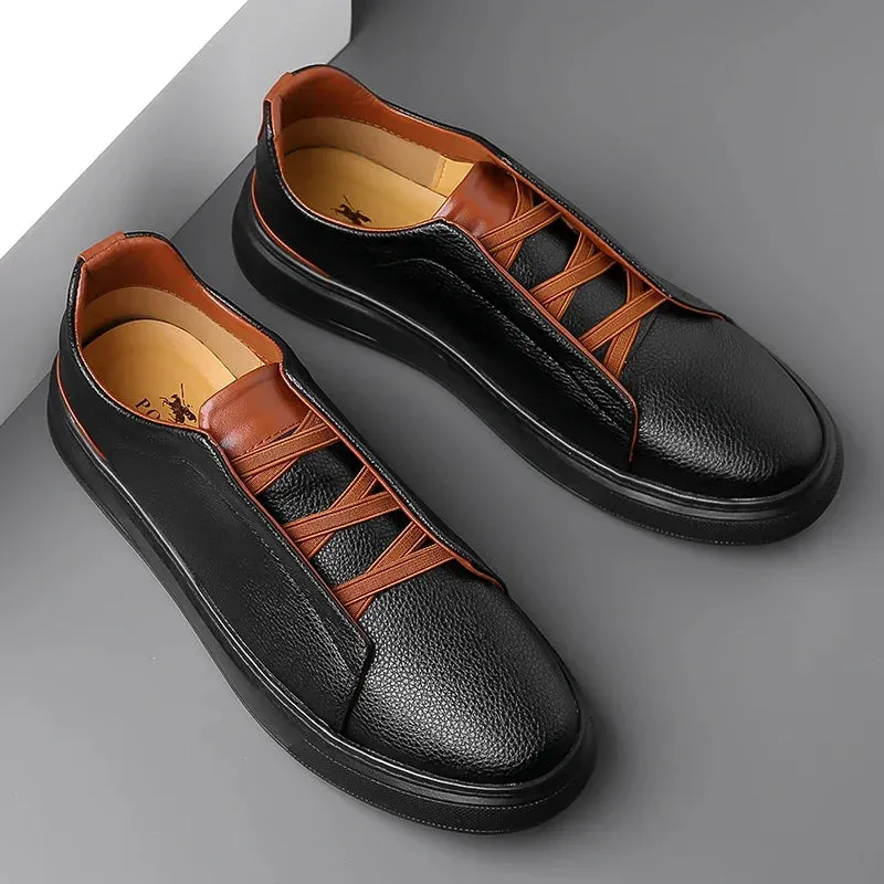 Deer Skin Leather Shoe